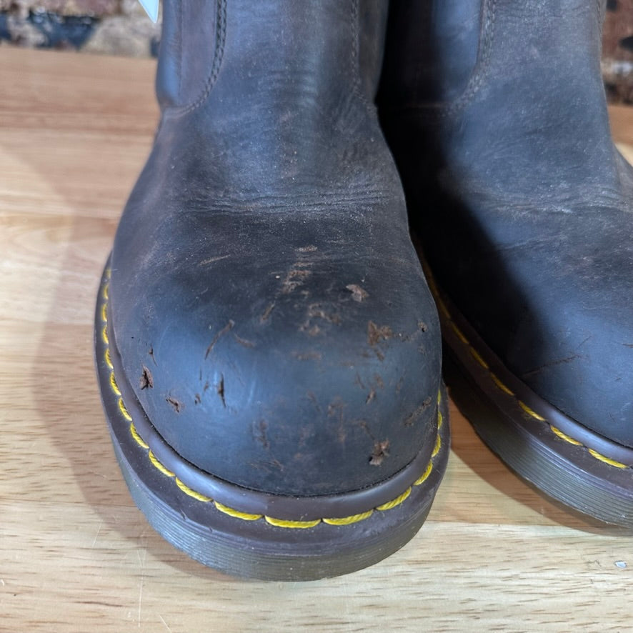 Dr Marten Steel toe Mens 12 Boots