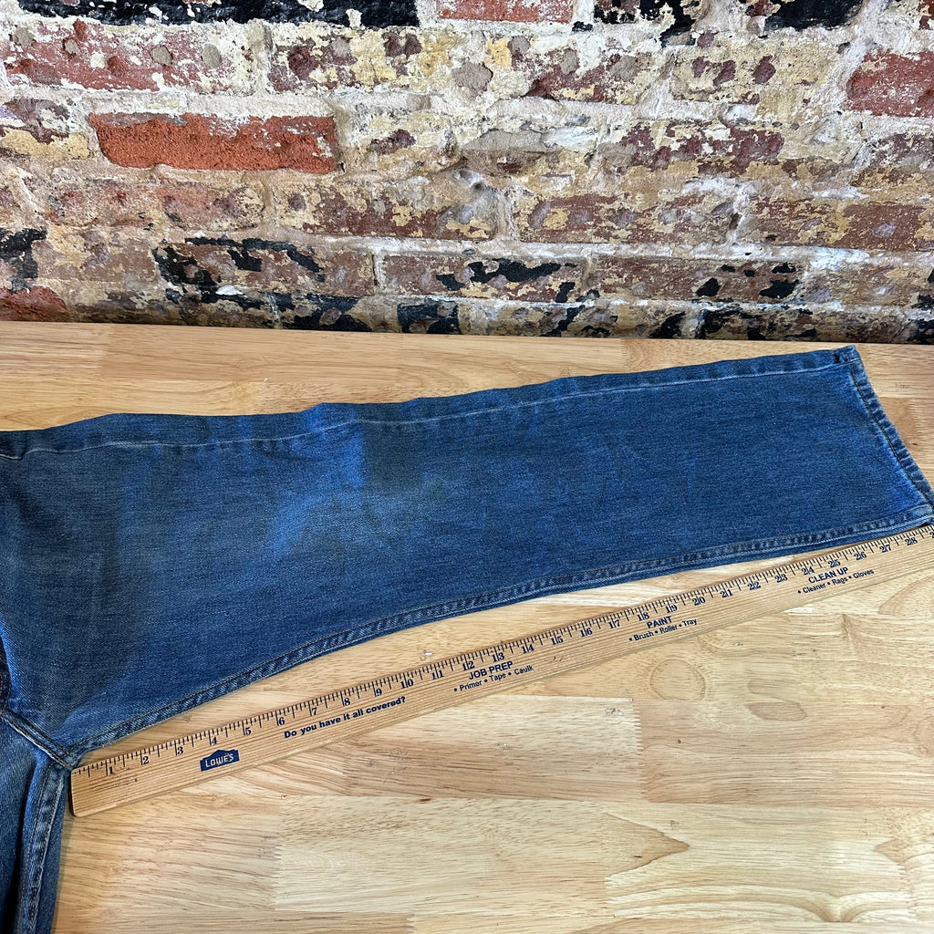 Levis 505 Jeans Mens 34x30 Regular Zip fly Blue denim Levi's
