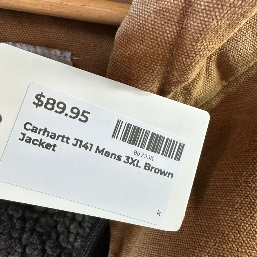 Cahartt J141 Men's 3XL Brown Jacket