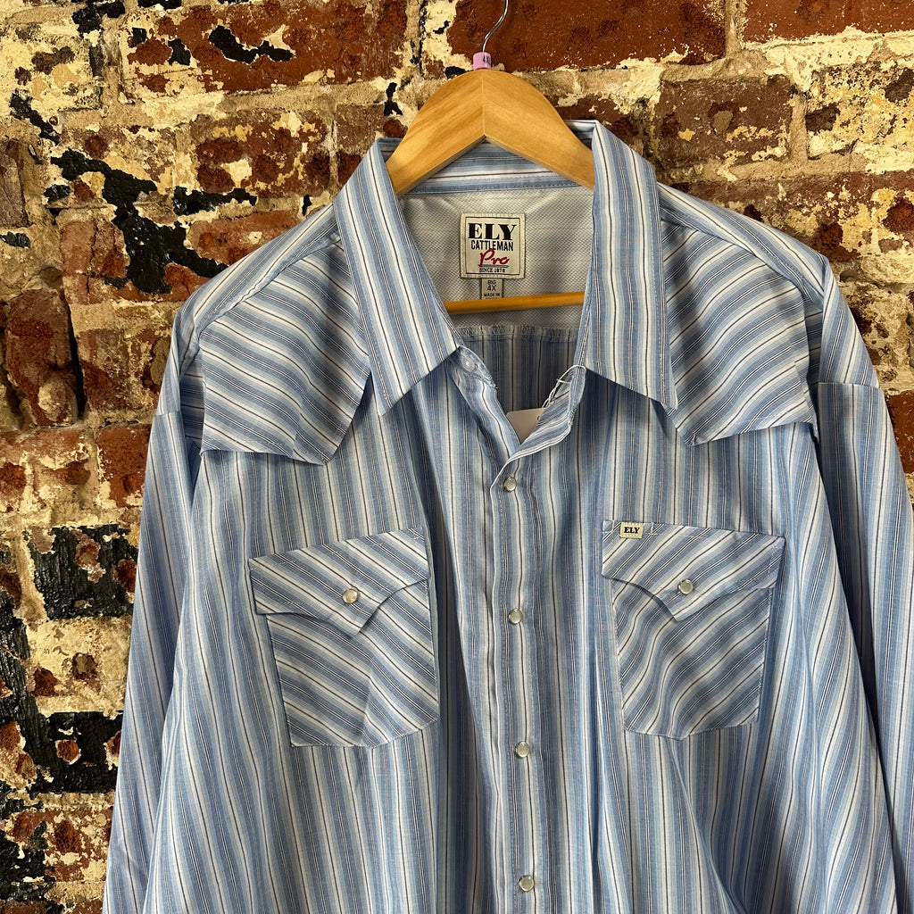 Ely Cattleman Mens 4XL Western Shirt