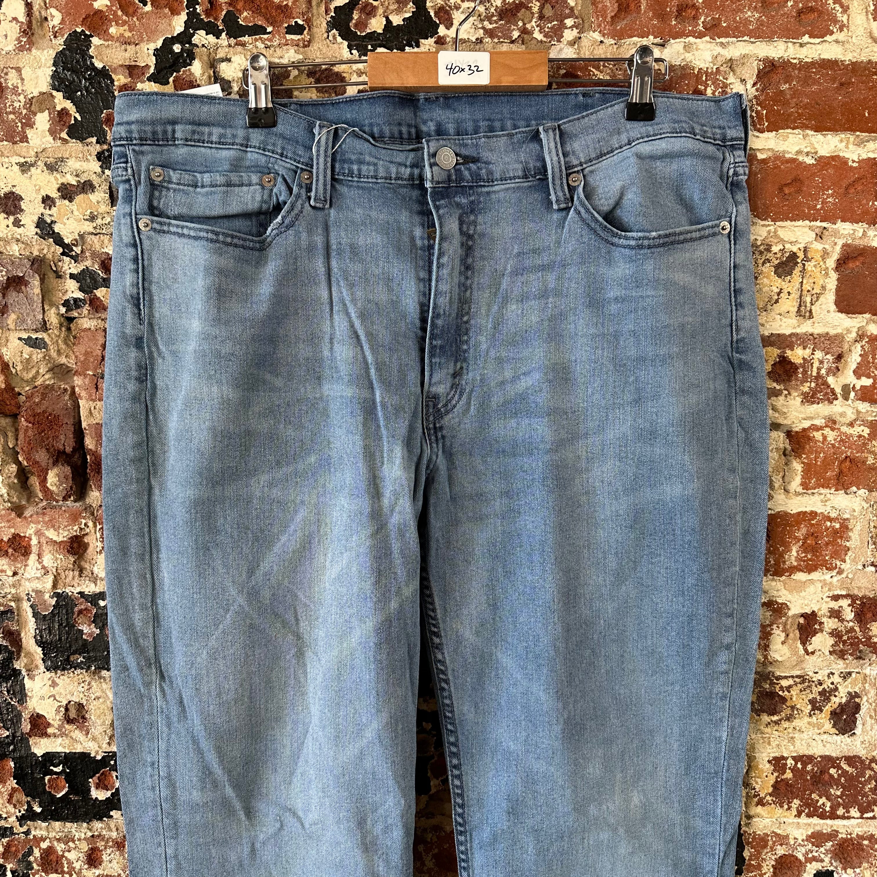 Levis 514 Mens 42x30 Blue Jeans
