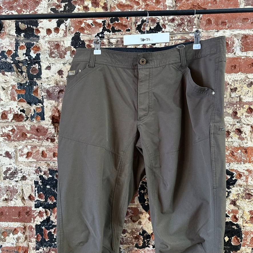 Kuhl Silencr Mens 38x32 Brown Pants