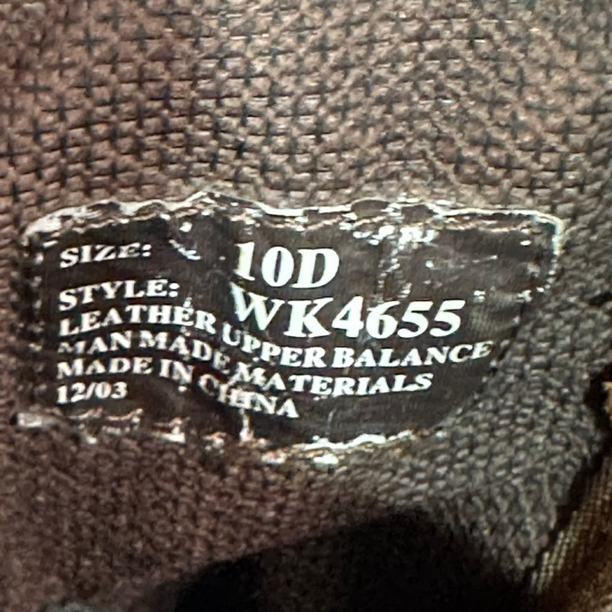 Justin Mens 10.5 Brown Boots