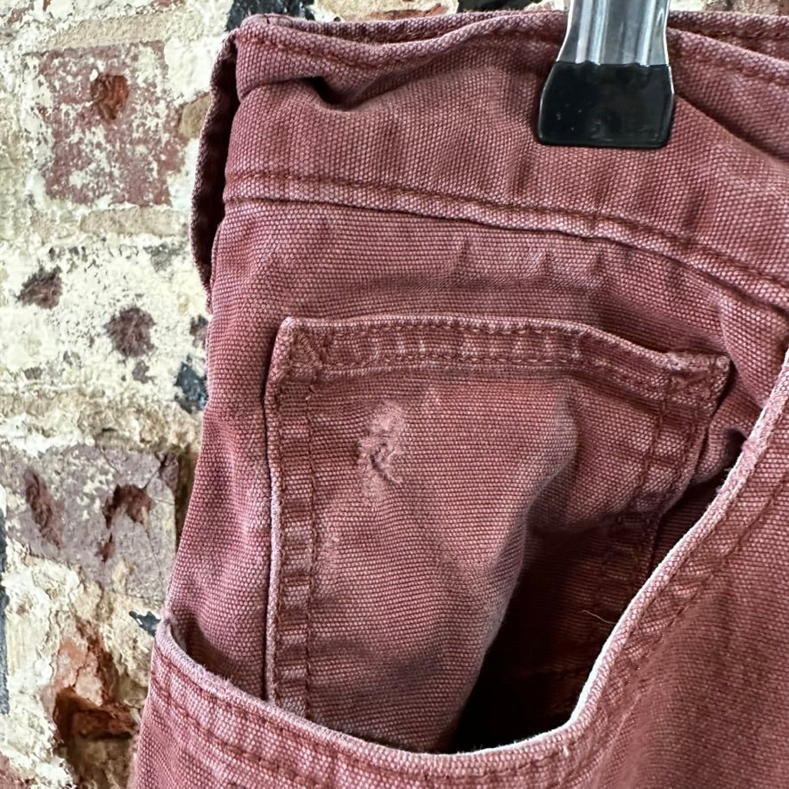 Carhartt Mens 38x34 Red Pants
