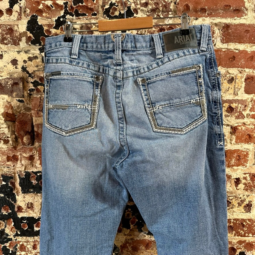 Ariat M2 Mens 36x32 Blue Jeans