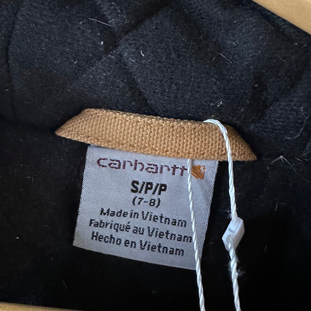 Carhartt Boys Small 7/8 Brown Jacket