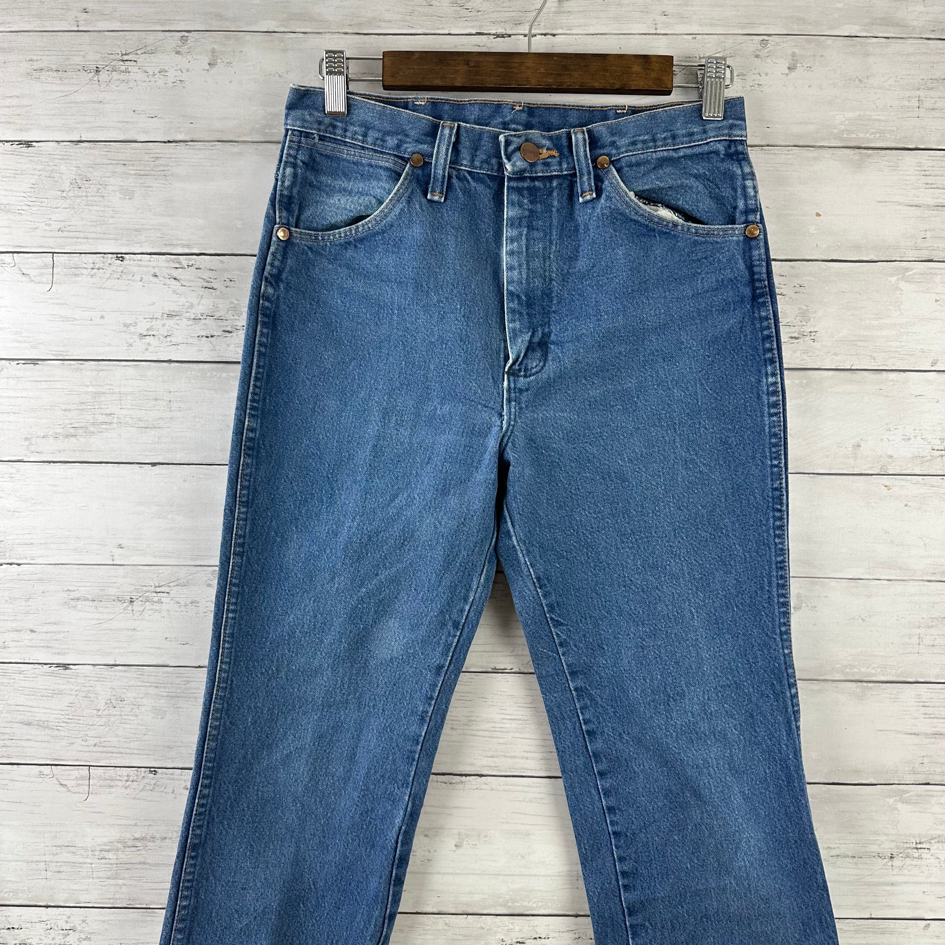 Wrangler Jeans 30x32 Dark Wash western rodeo cowboy cut