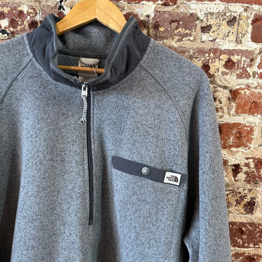 The North Face Pullover 1/4 Zip Mens 3XL Gray Fleece Better Sweater Long Sleeve