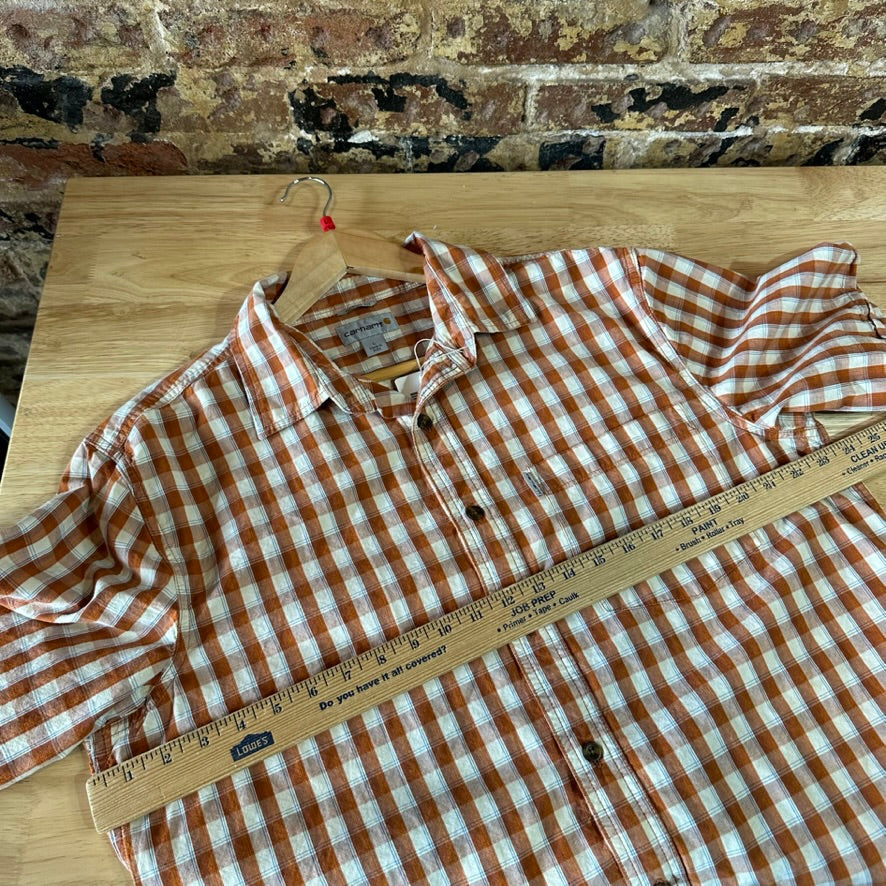 Carhartt Mens Large Button Up Shirt