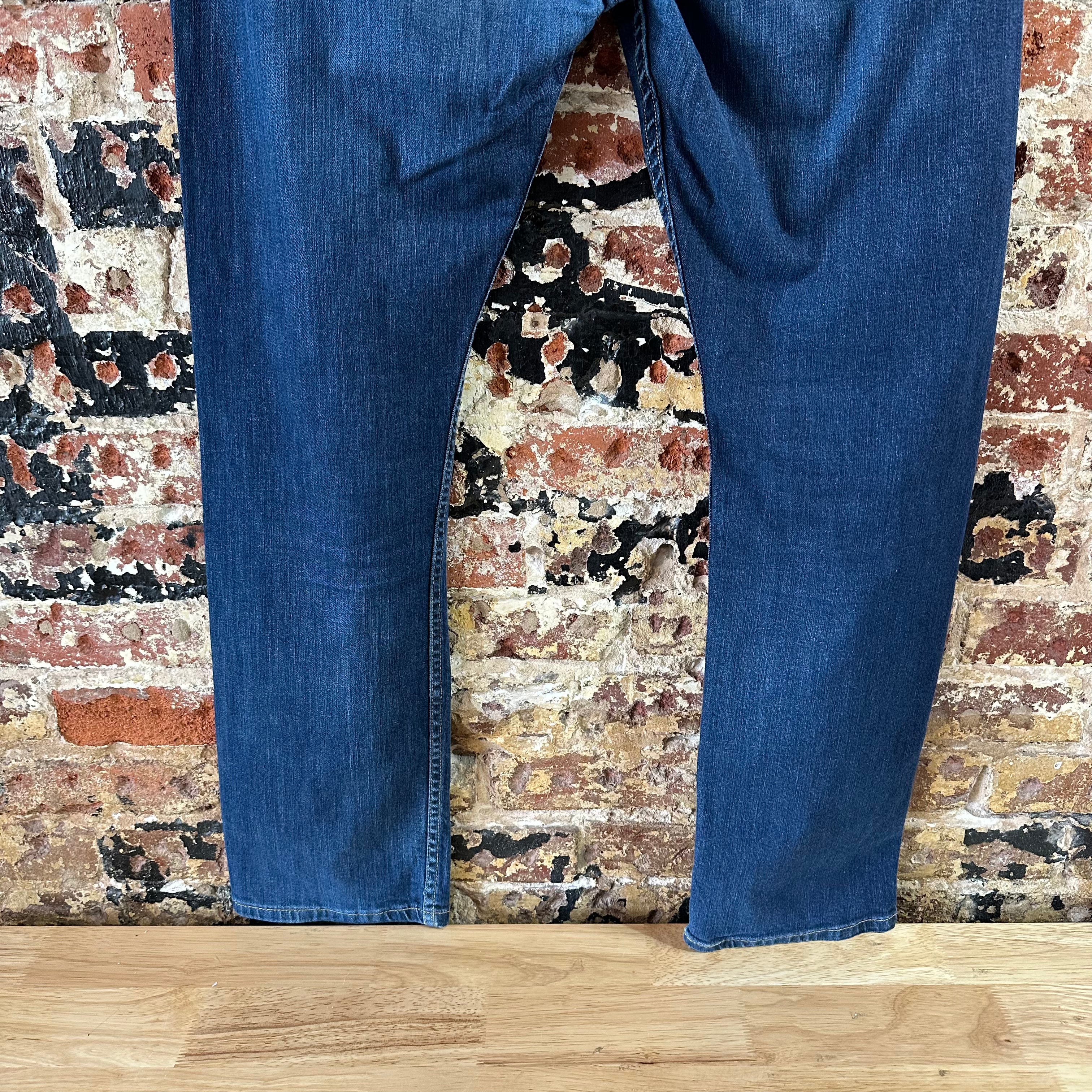 Levi's 513 Mens 38x32 Blue Jeans