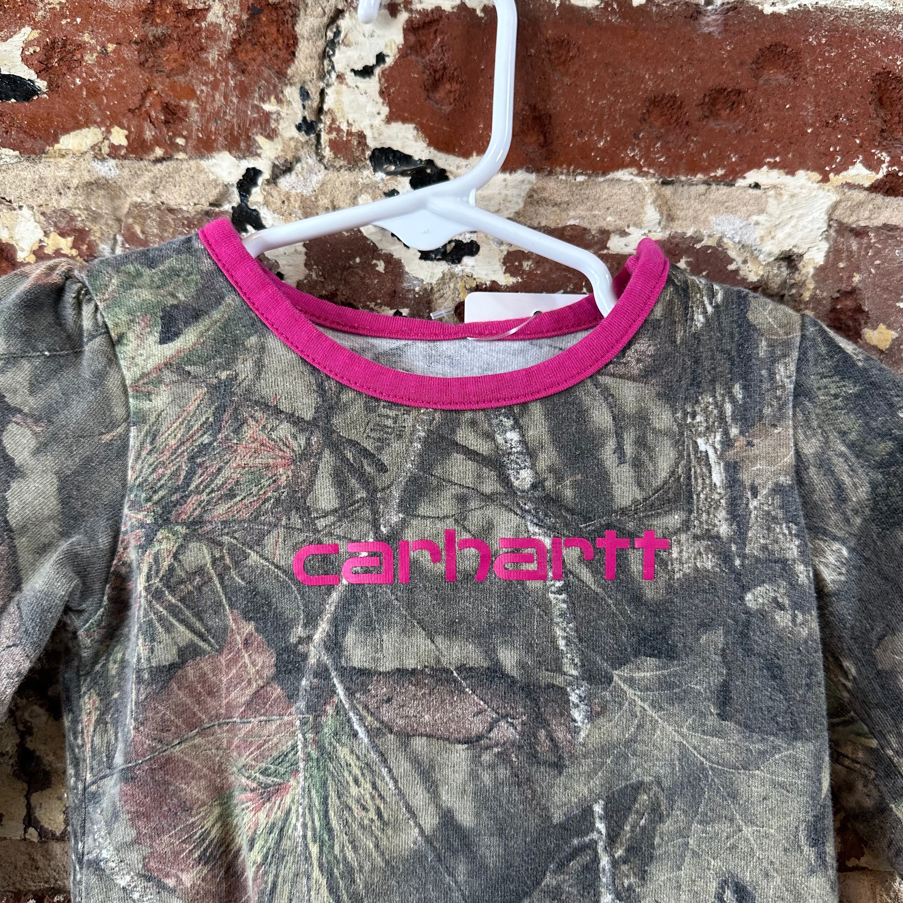 Carhartt Girls 12M Camo onsie