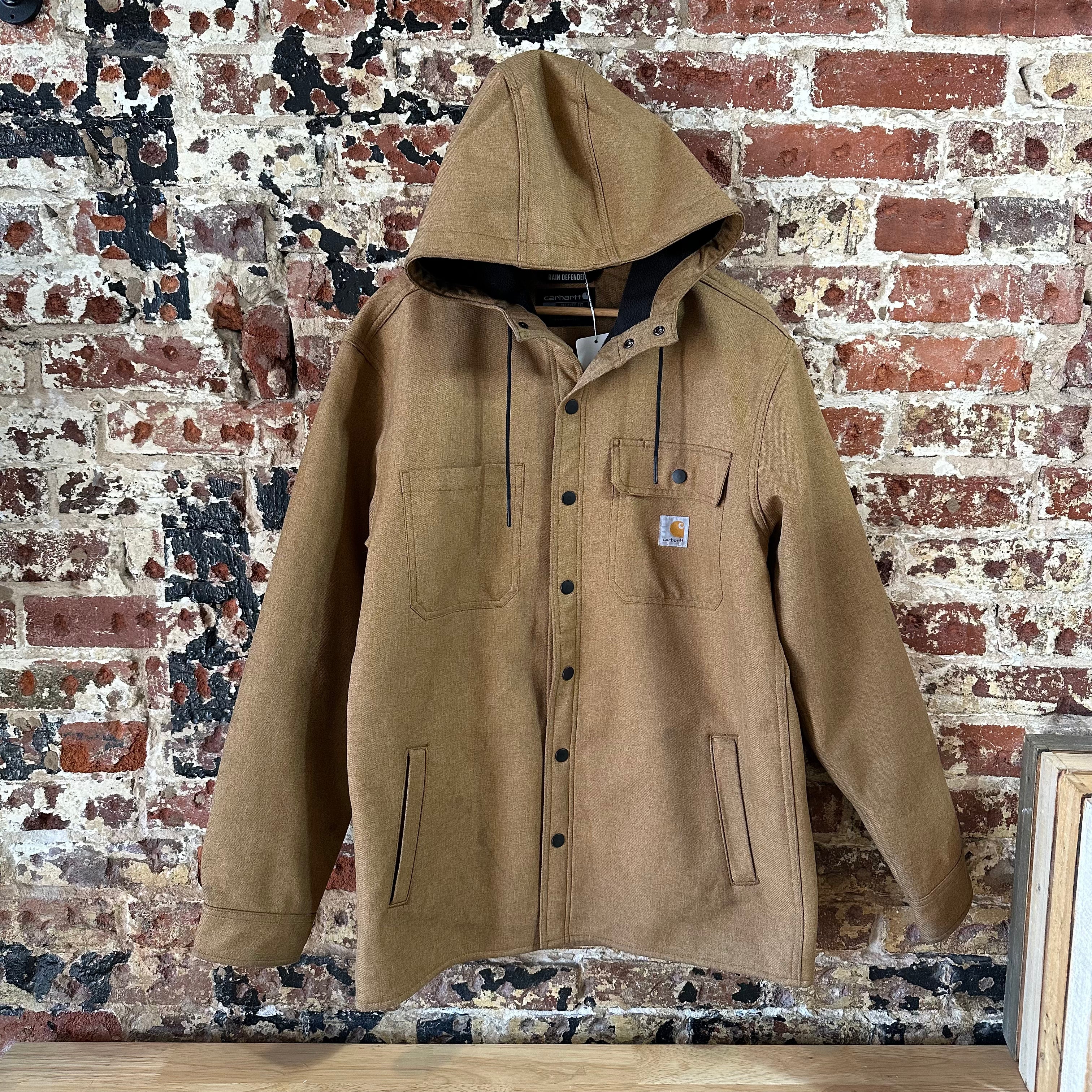 Carhartt Rain Defender Brown JacketMens Medium