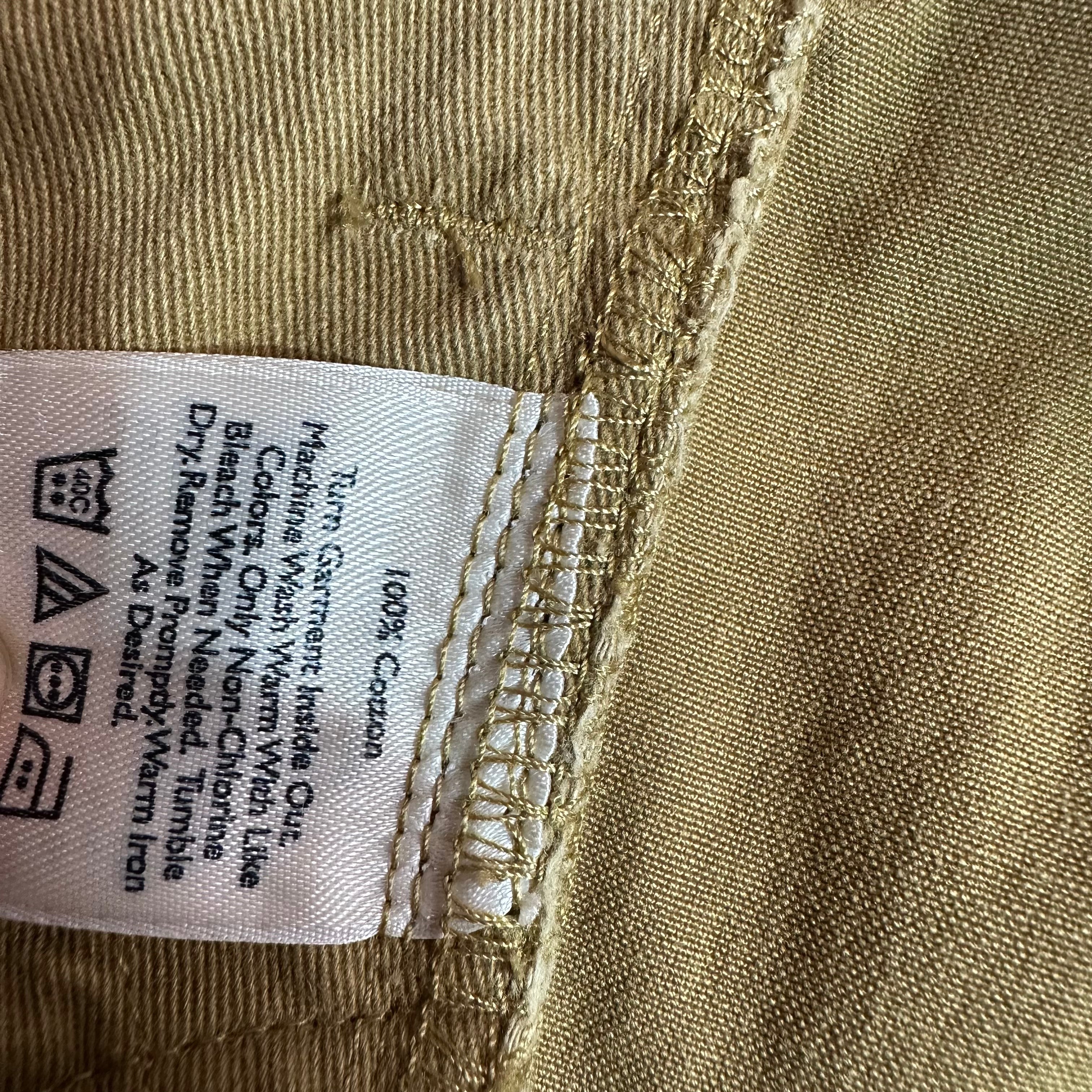 Eddie Bauer Mens 38x34 Tan Cargo Pants