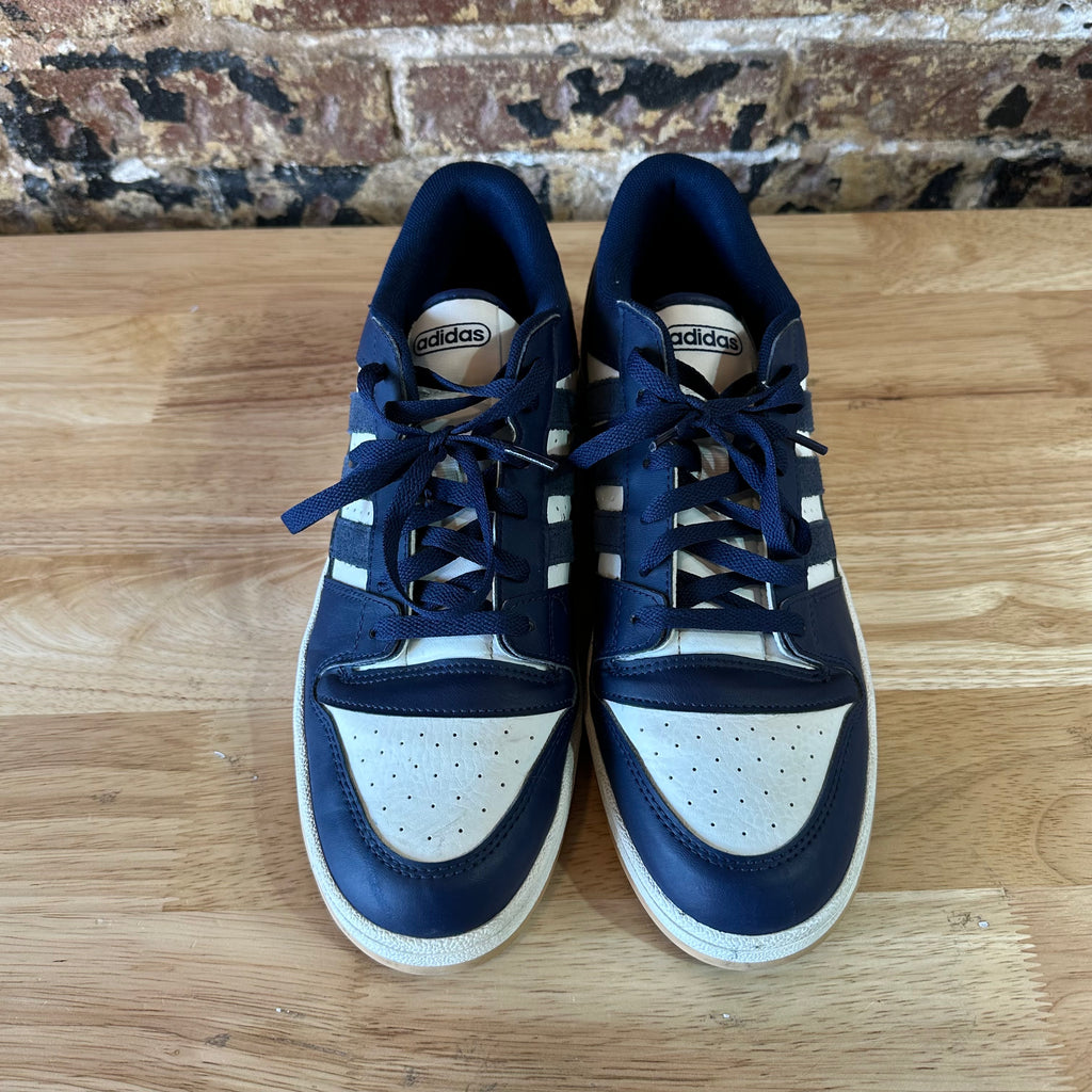 Adidas Break Start Low Sneakers Mens Size 11.5 IH7965 Navy Blue Lace Up Shoes