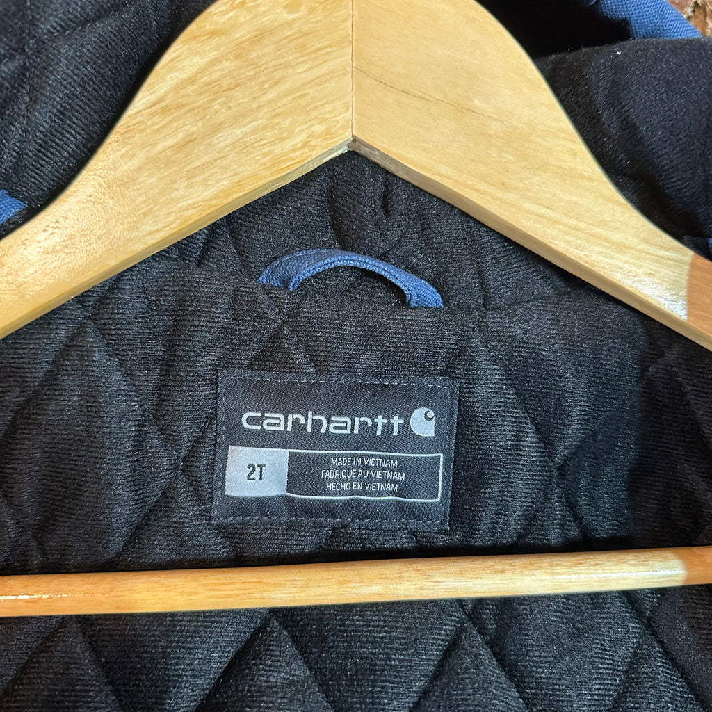 Carhartt Boys 2T Blue Jacket NEW
