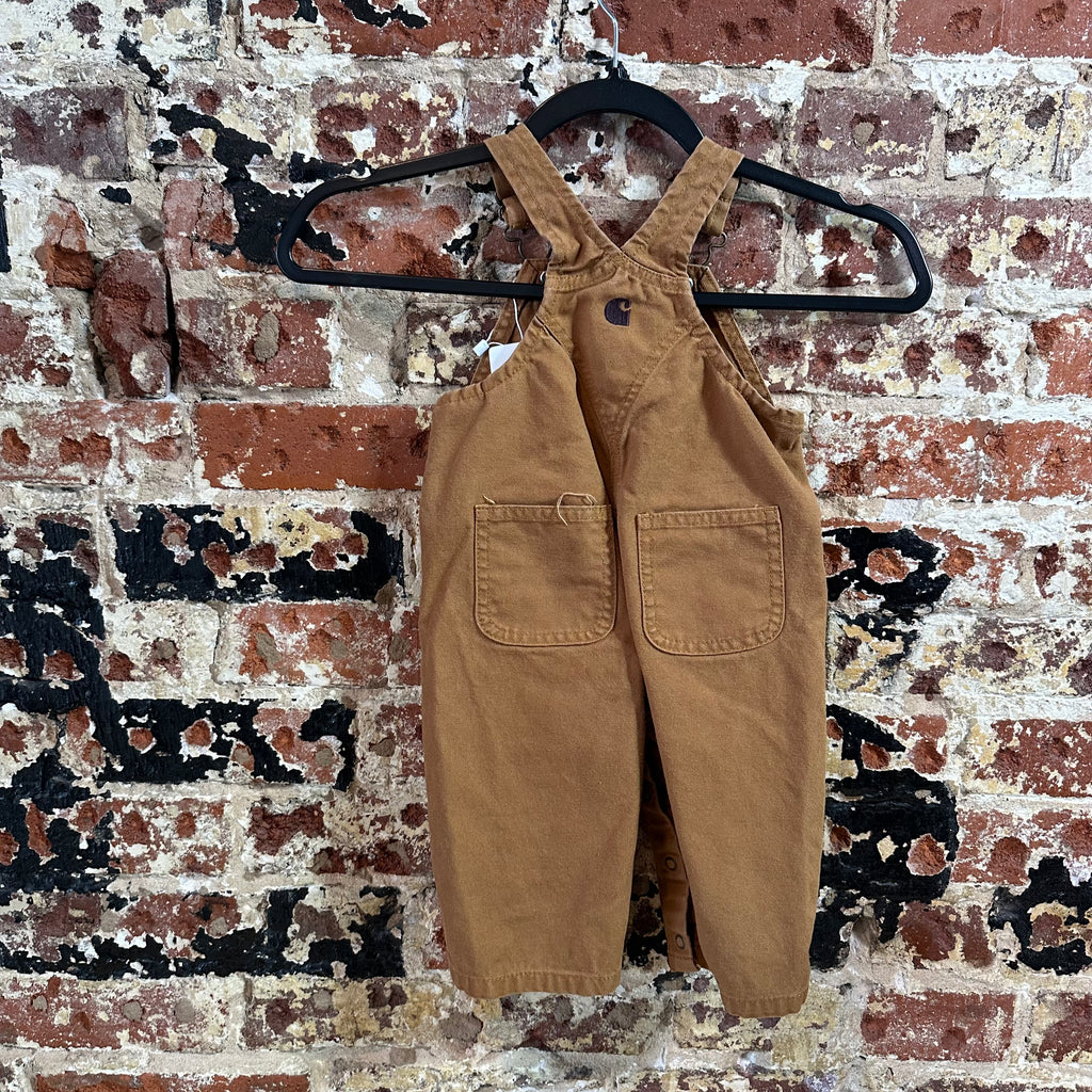 Carhartt Brown Bibs Boys 9M