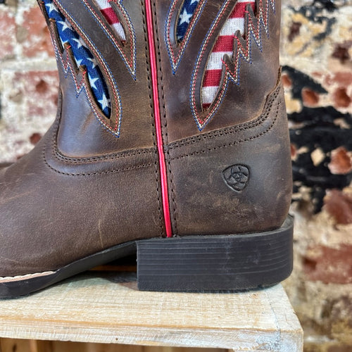 Ariat Youth Boys 5 Brown Western Boots