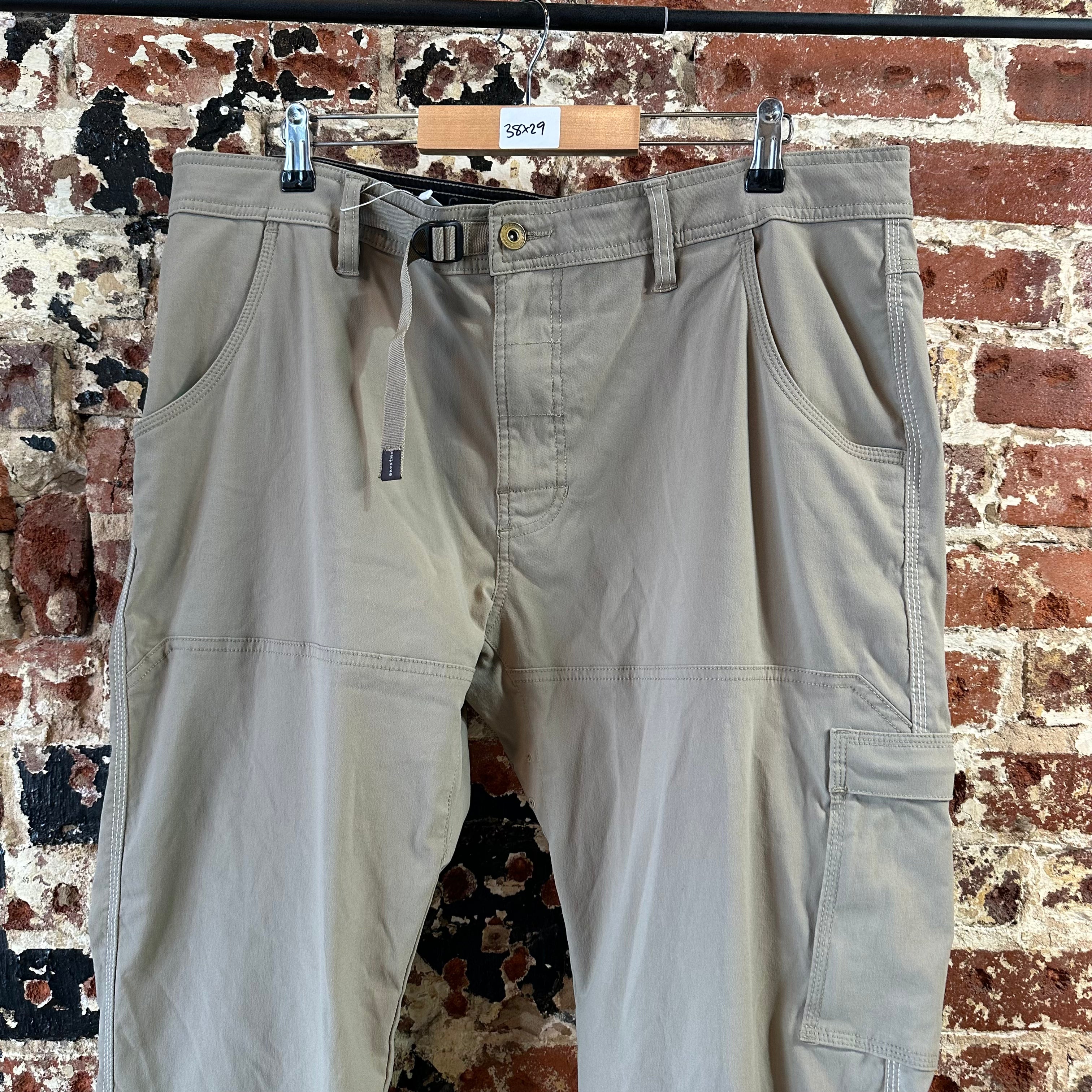 Prana Mens 38x29 Tan Pants