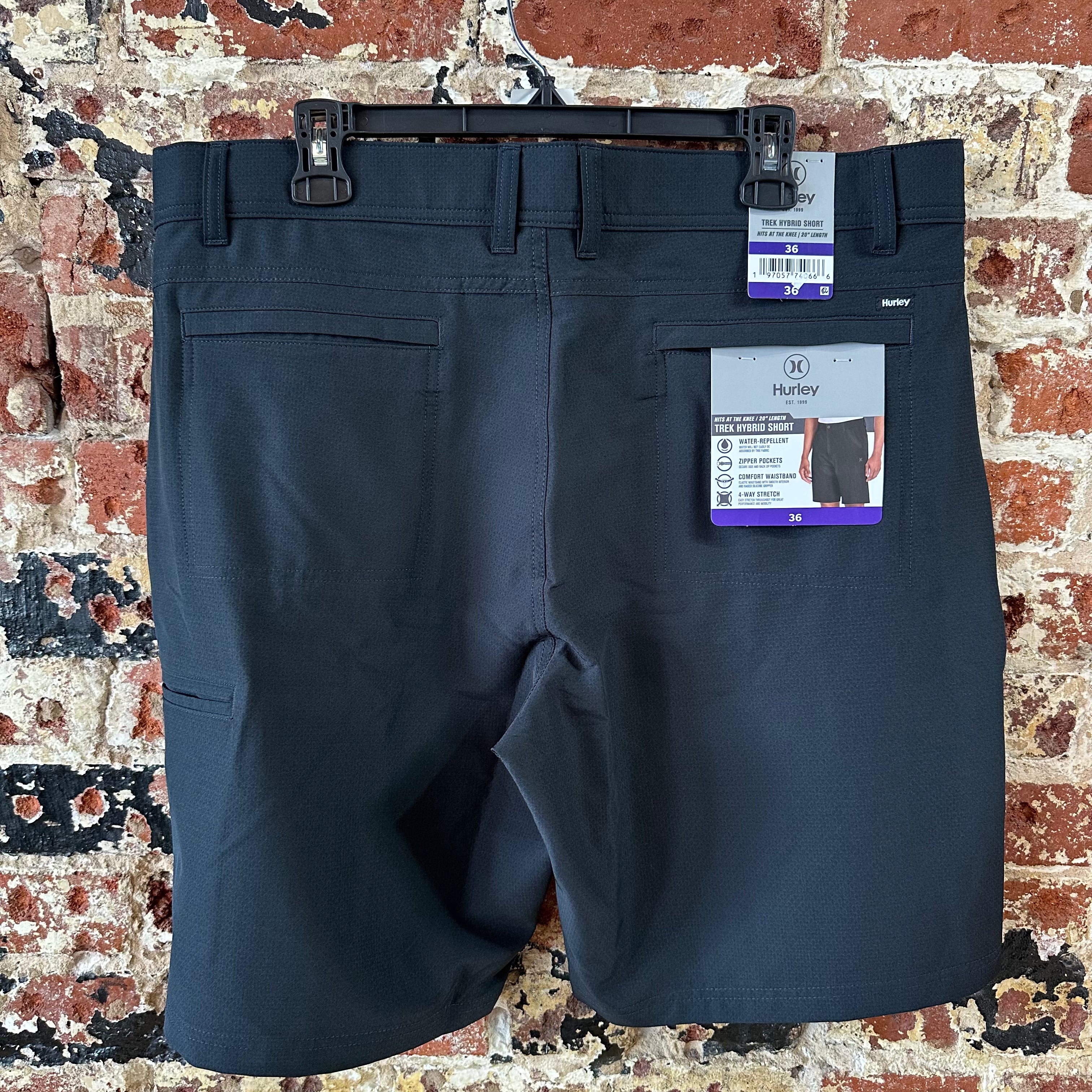 Hurley Mens 36 Black Shorts
