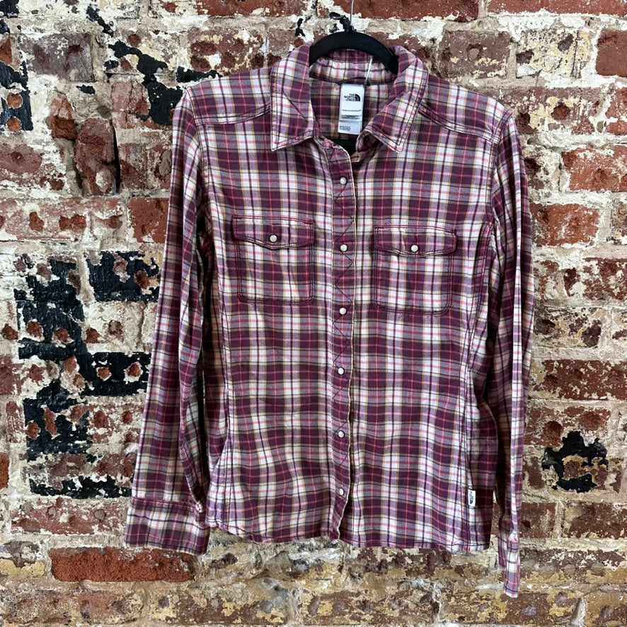 North Face Womens Large Western Shirt