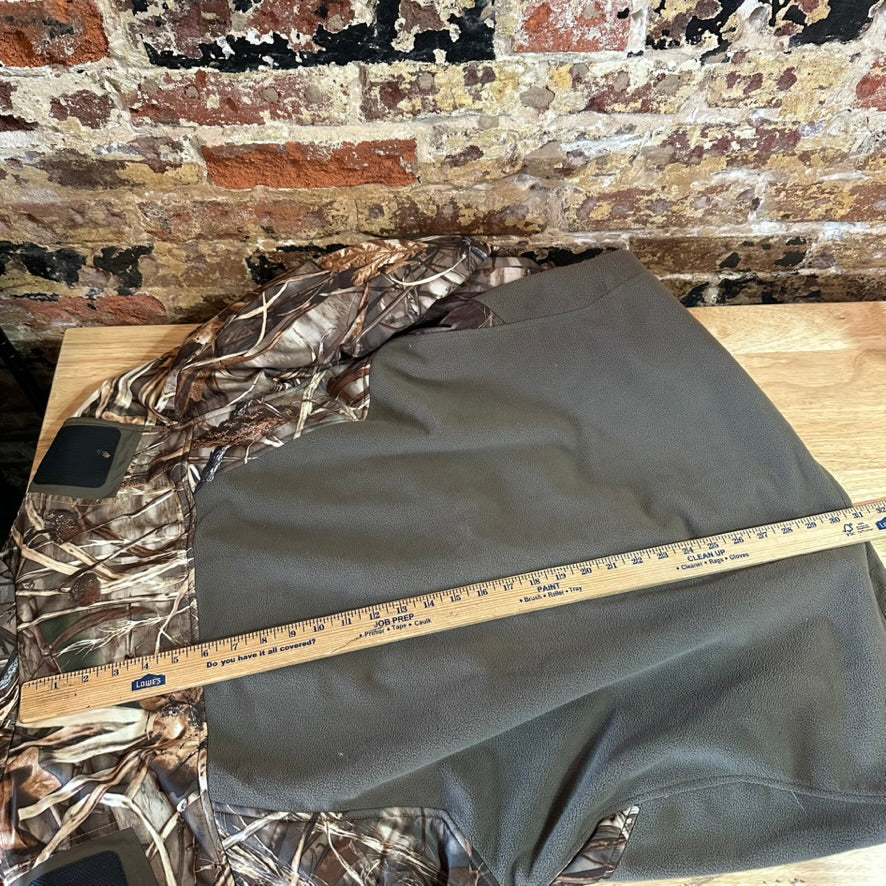 Under Armour Camo 1/4 Zip Pullover Mens 2XL