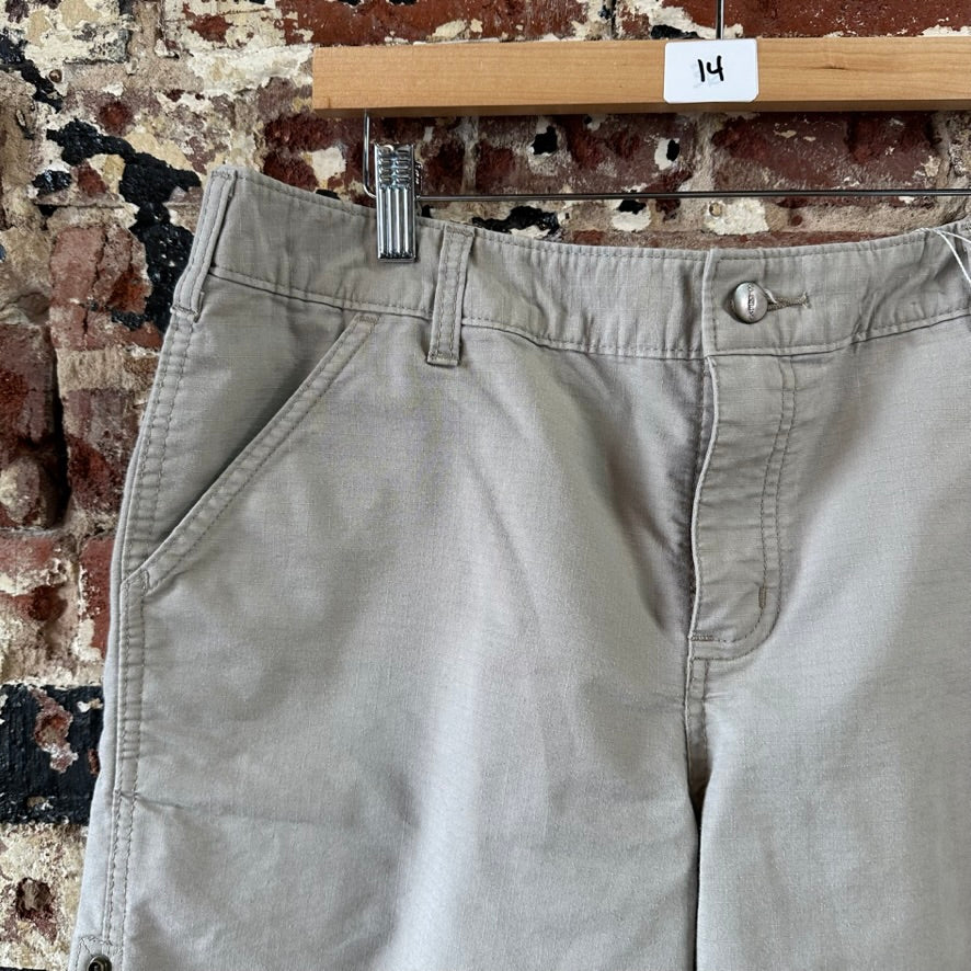 Carhartt Womens 14 Tan Shorts