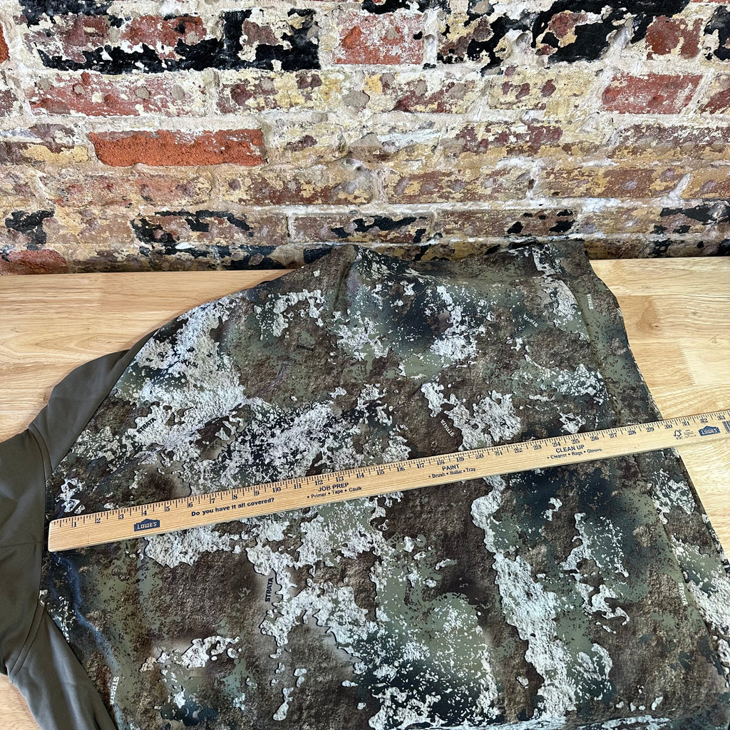 Red Head Outdoor Camo Deer Skull Hunting Pullover Hoodie Jacket Men’s Size 3XL