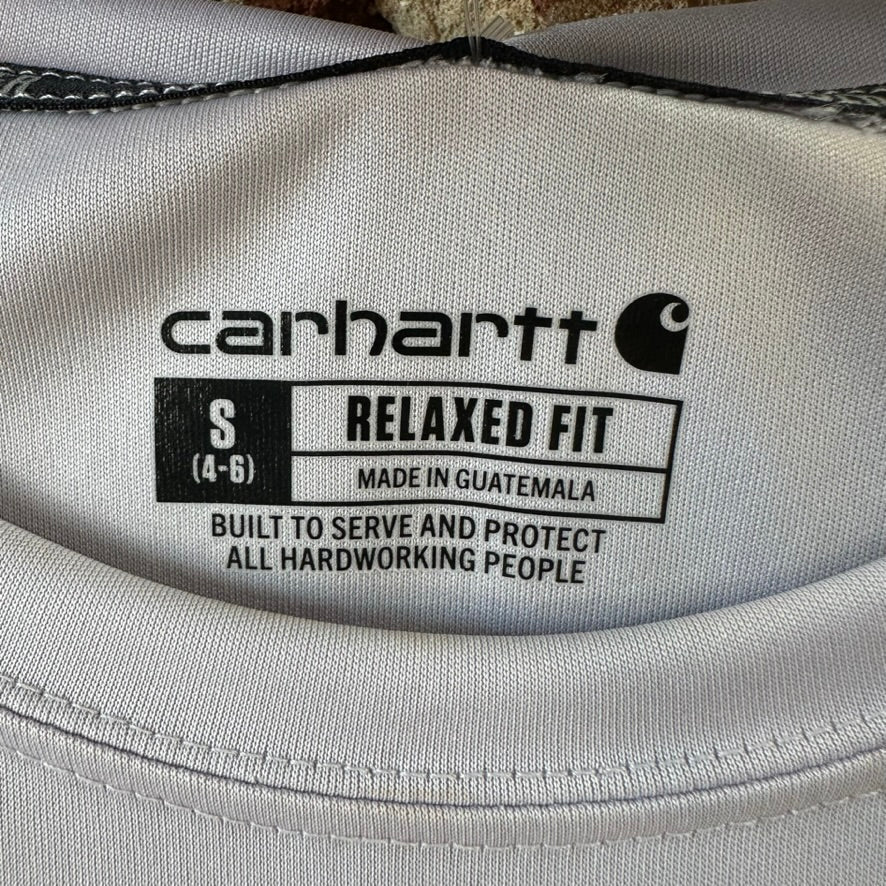 Carhartt Force Sun Defender Long Sleeve T Shirt Women’s Size Small purple