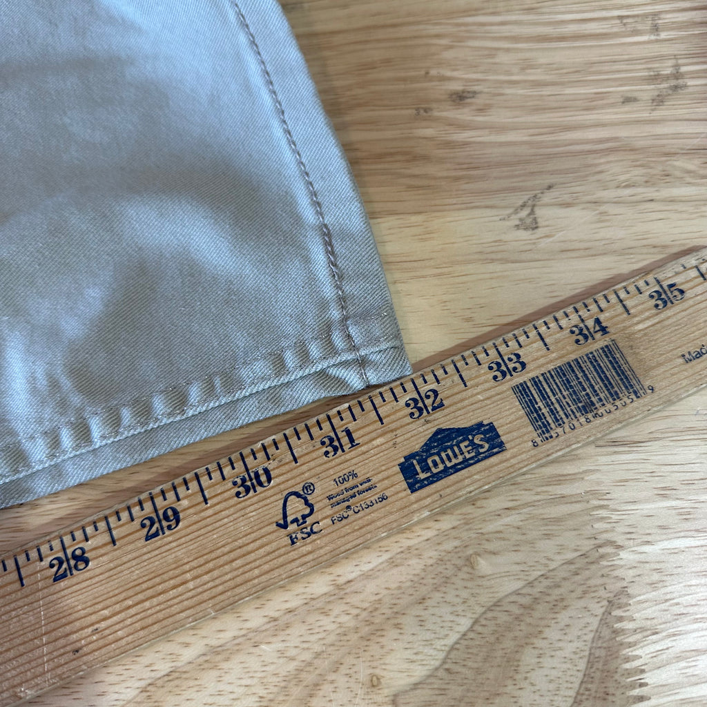 Levis 513 Mens 38x30 Tan Jeans NEW