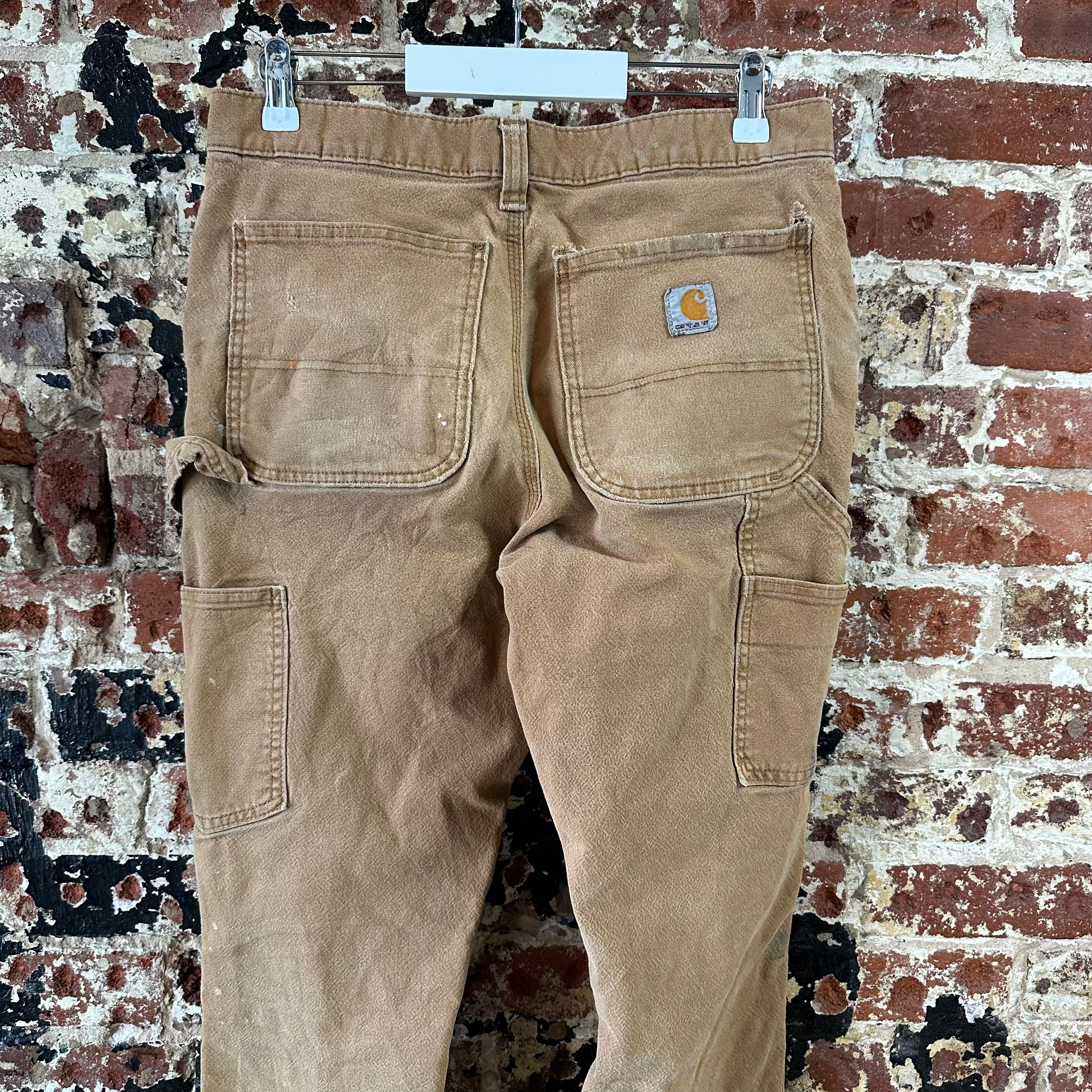 Carahrtt Mens 31x34 Brown Pants