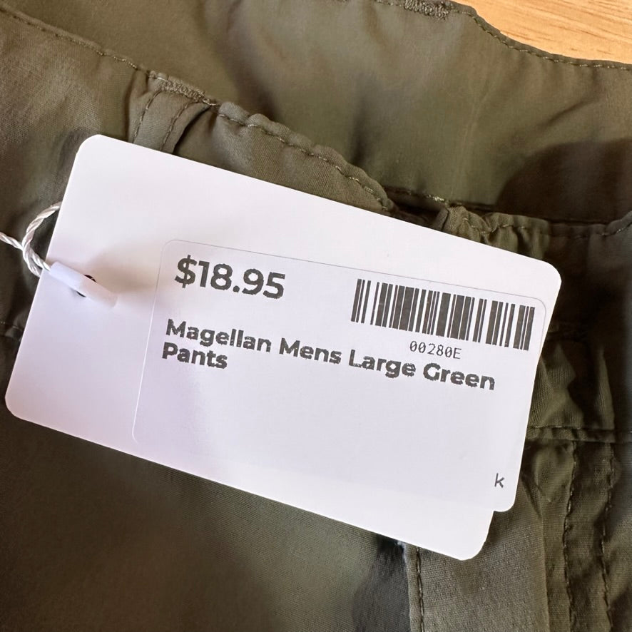 Magellan Mens Large Green Pants