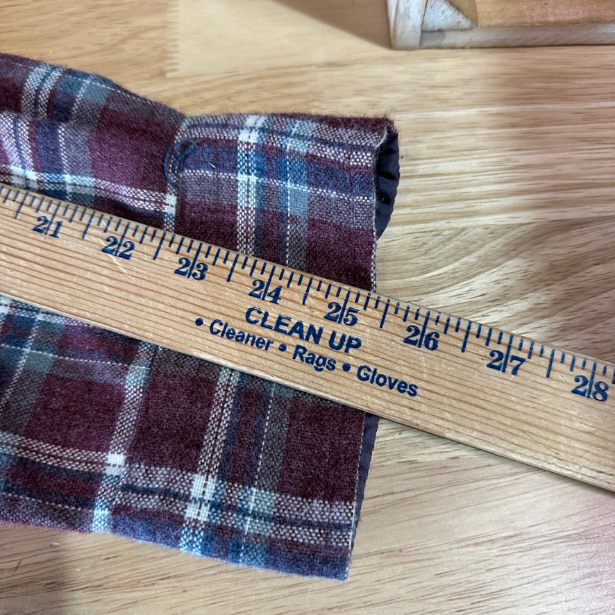 VTG Sears Mens 2XL Long Sleeve Button Up Flannel