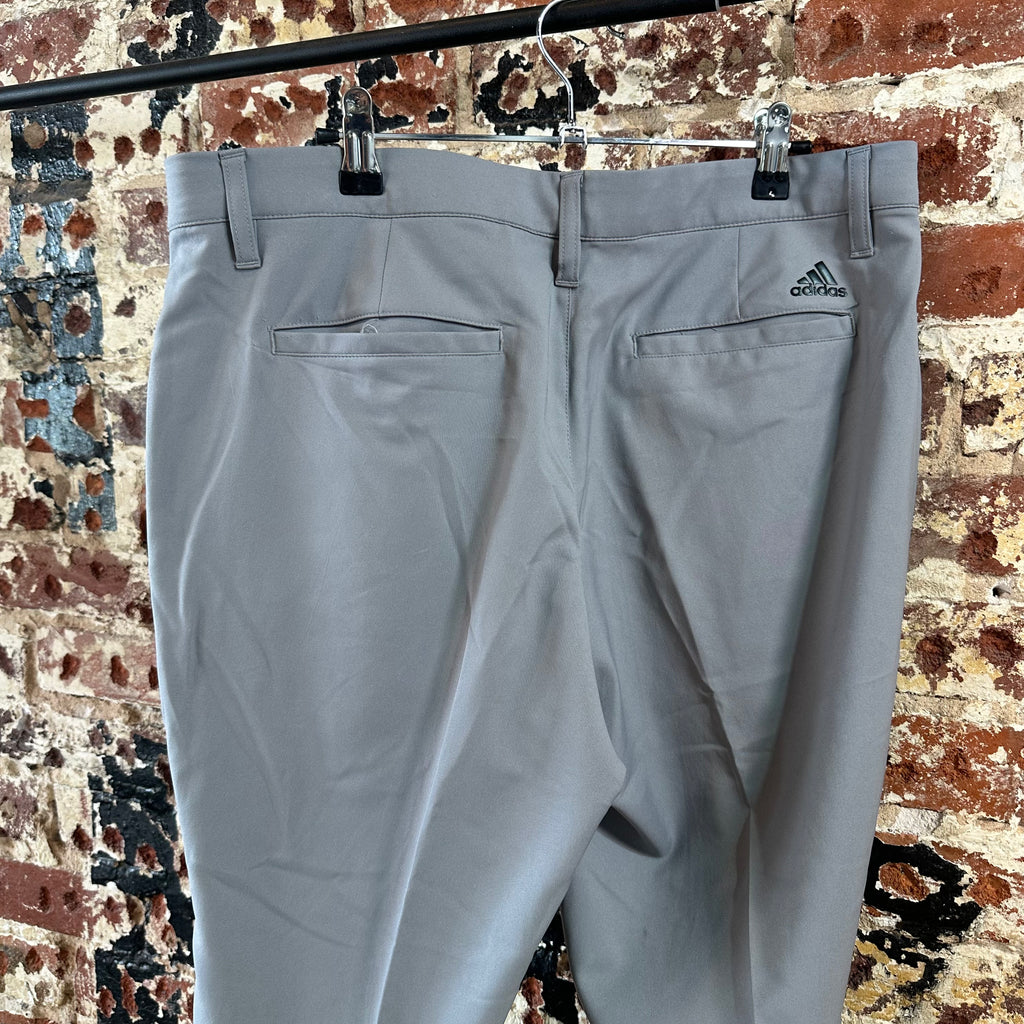 Adidas Mens 34x30 Gray Pants