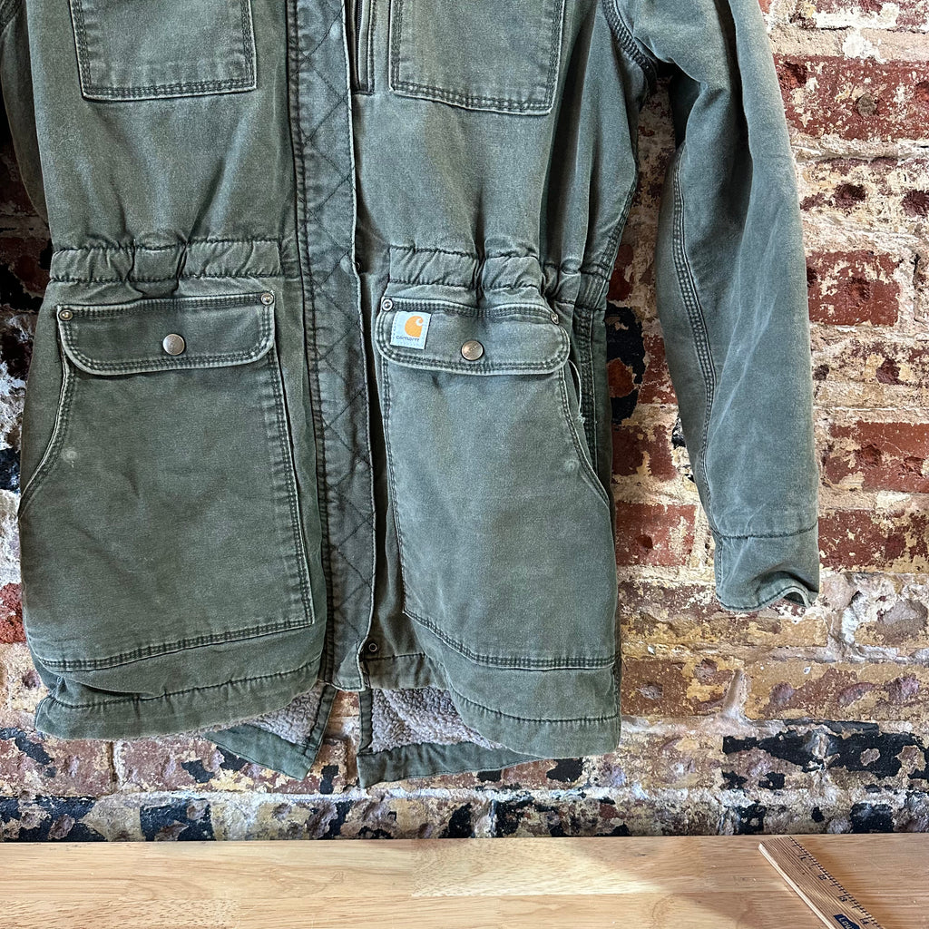 Carhartt Womens Small Green Jacket