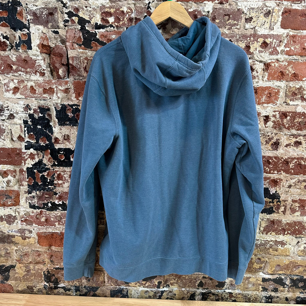 Marmot Men's XL Coastal Logo Hoodie Outdoor Mountains Blue