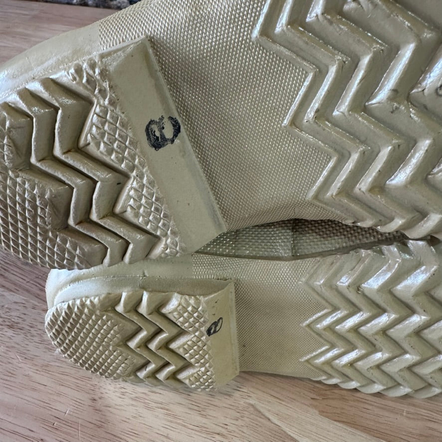 Sorel Manitou Boots Mens 8 Tan Waterproof Fleece Nubuck Leather Rubber Winter