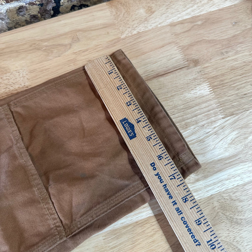 Carhartt Overalls Canvas Brown boys 5 Bibs