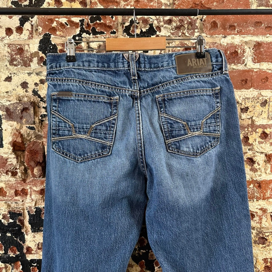 Ariat M2 Mens 33x36 Blue Jeans