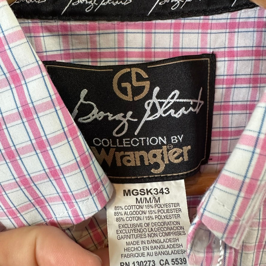 Wrangler Mens Medium Button Up