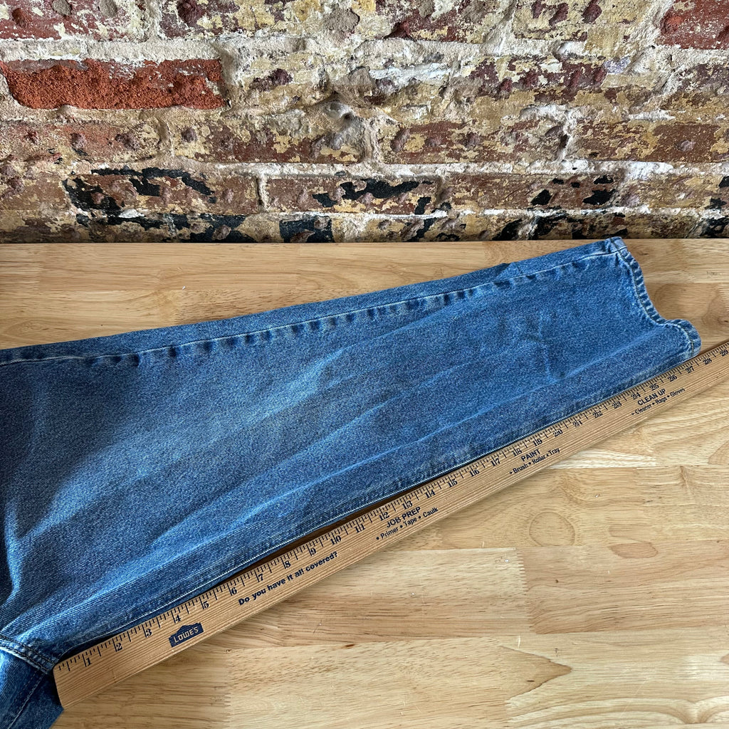 Carhartt Mens 38x28 Blue Jeans