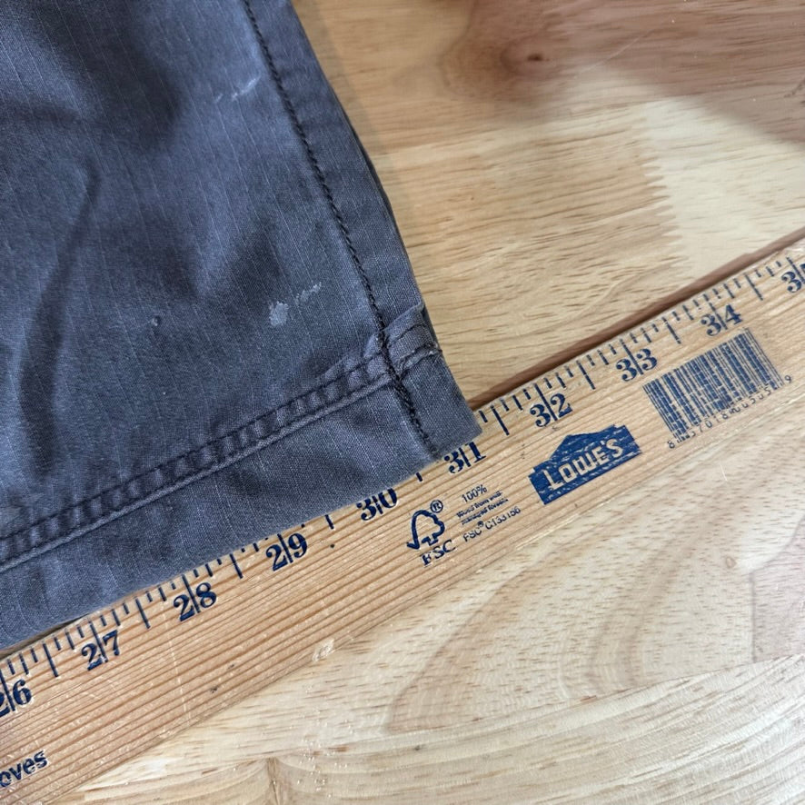 Carhartt Mens 34x32 Gray Cargo Pants