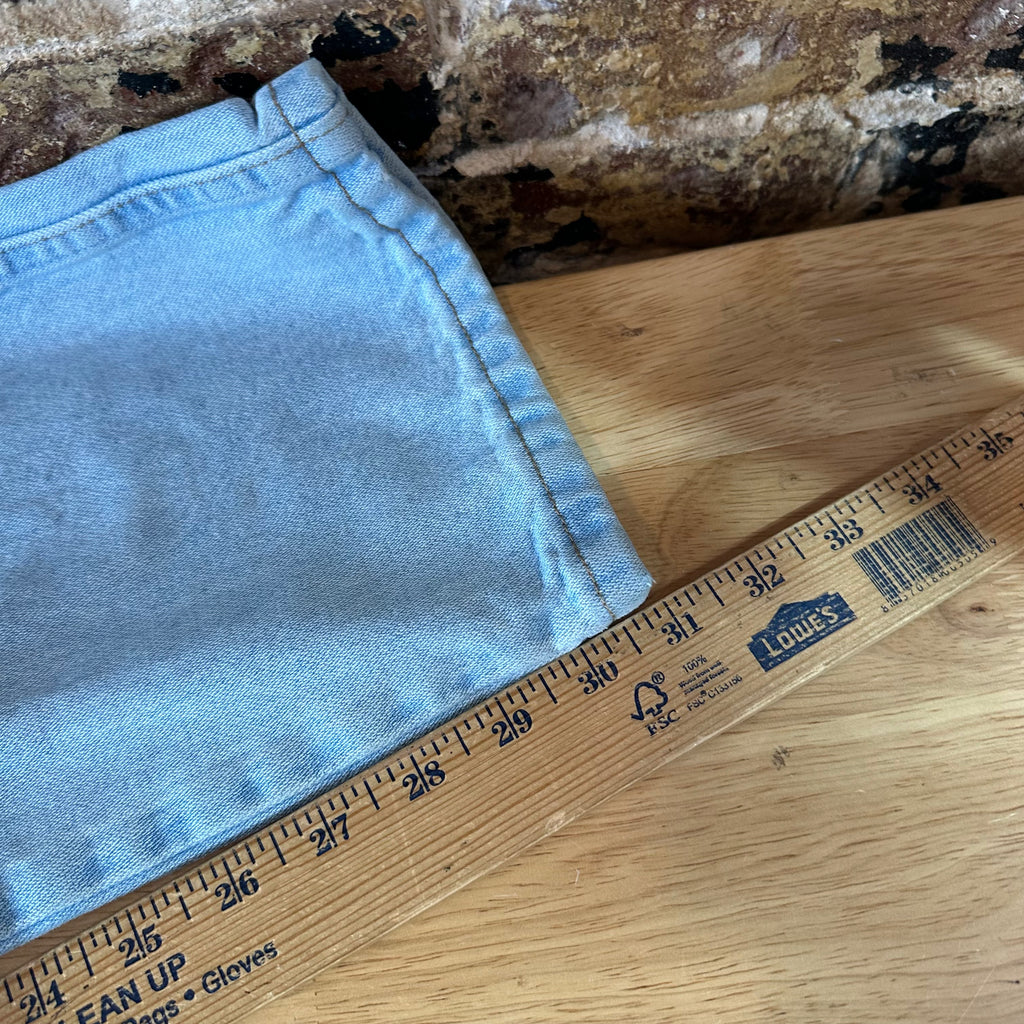 Wrangler Mens 33x32 Light Blue Jeans