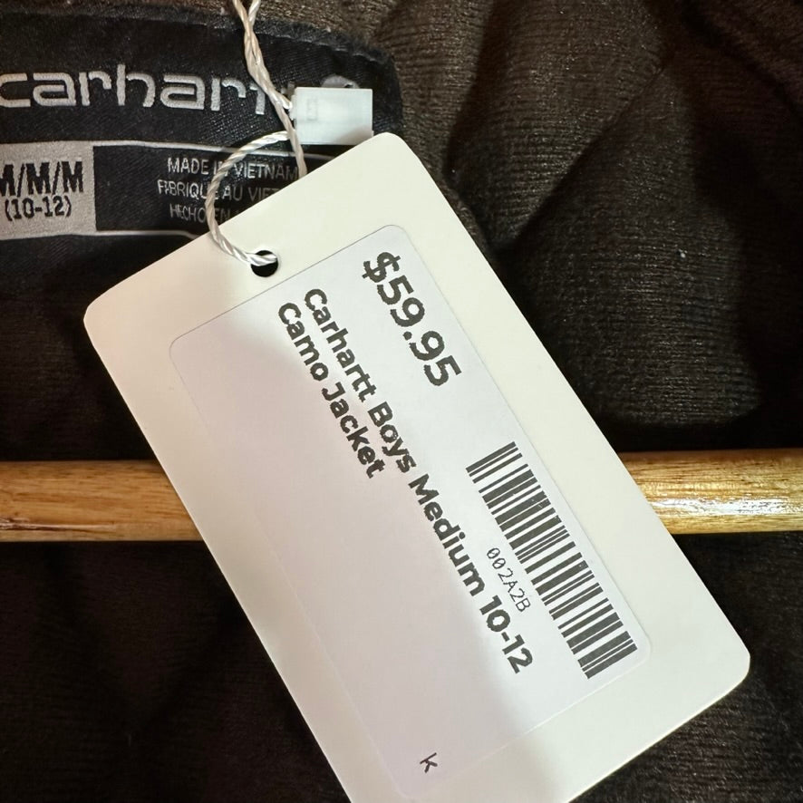 Carhartt Boys Medium Camo Jacket