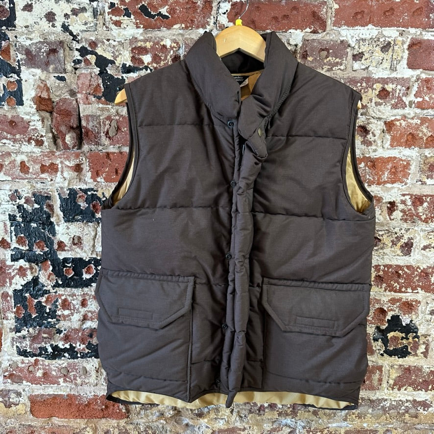 VTG Columbia Mens Medium Brown Vest