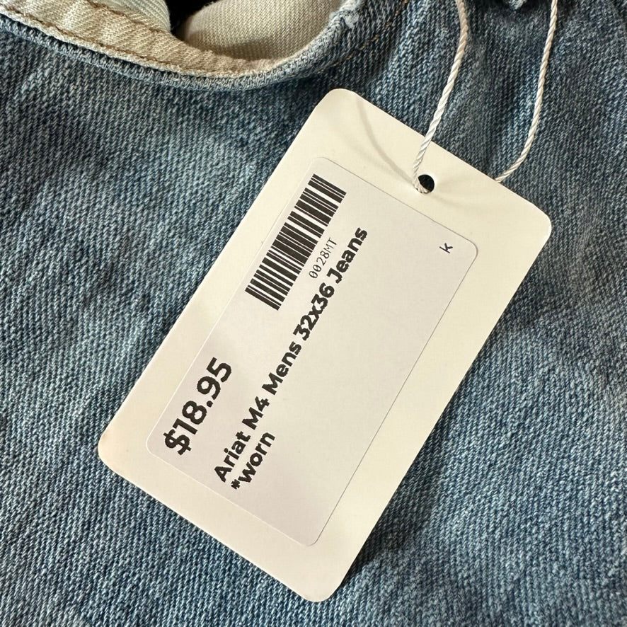 Ariat Mens 32x36 Blue Jeans