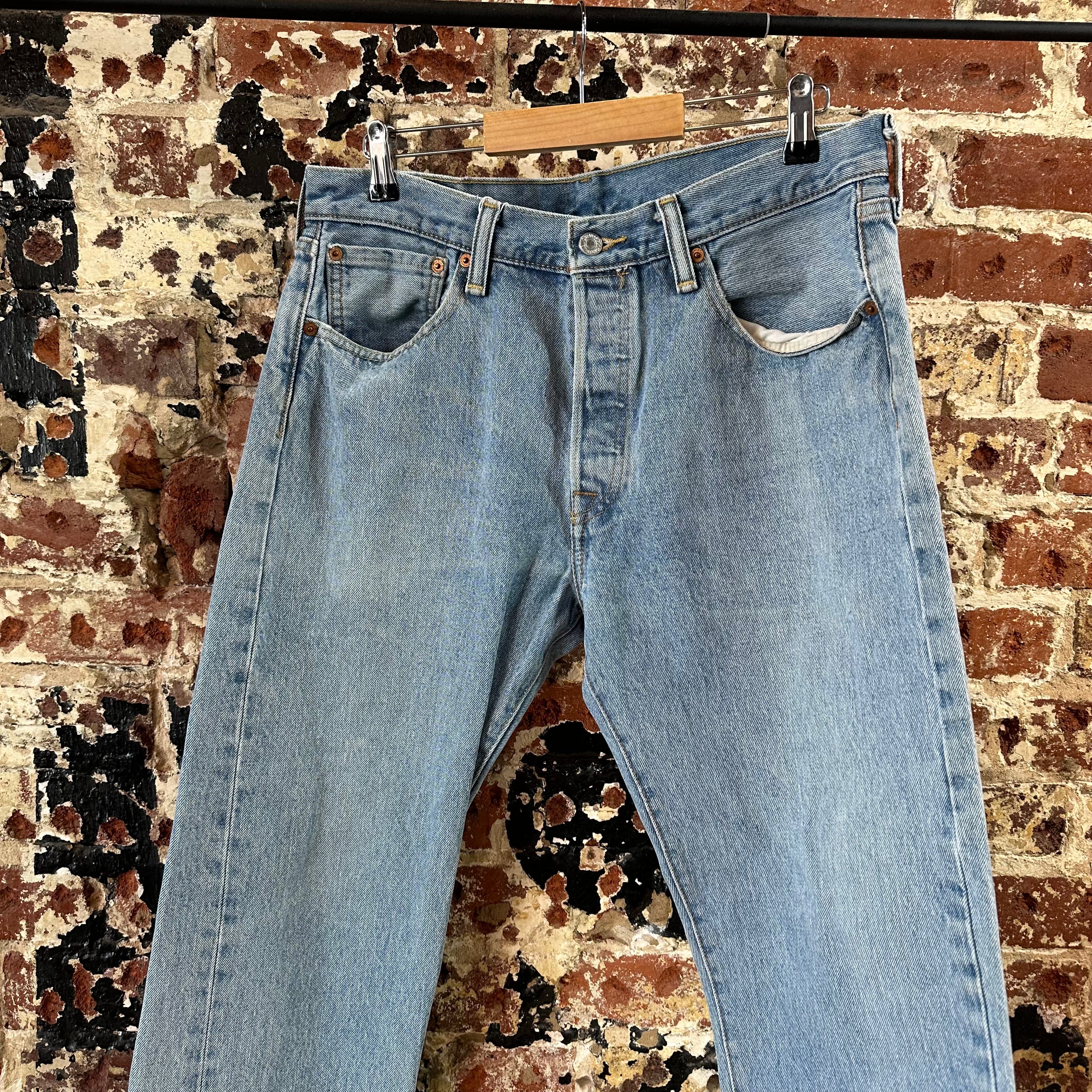 Levi's 501 Mens 33x30 Blue Jeans