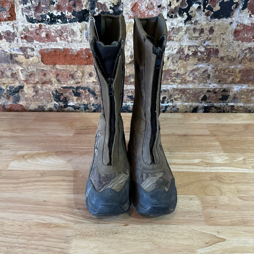 Cabela’s Camouflage Hunting Snake Boots Size 6.5 Green Camo