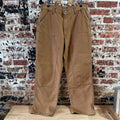 Carhartt B01 Mens 34x32 Brown Pants NEW