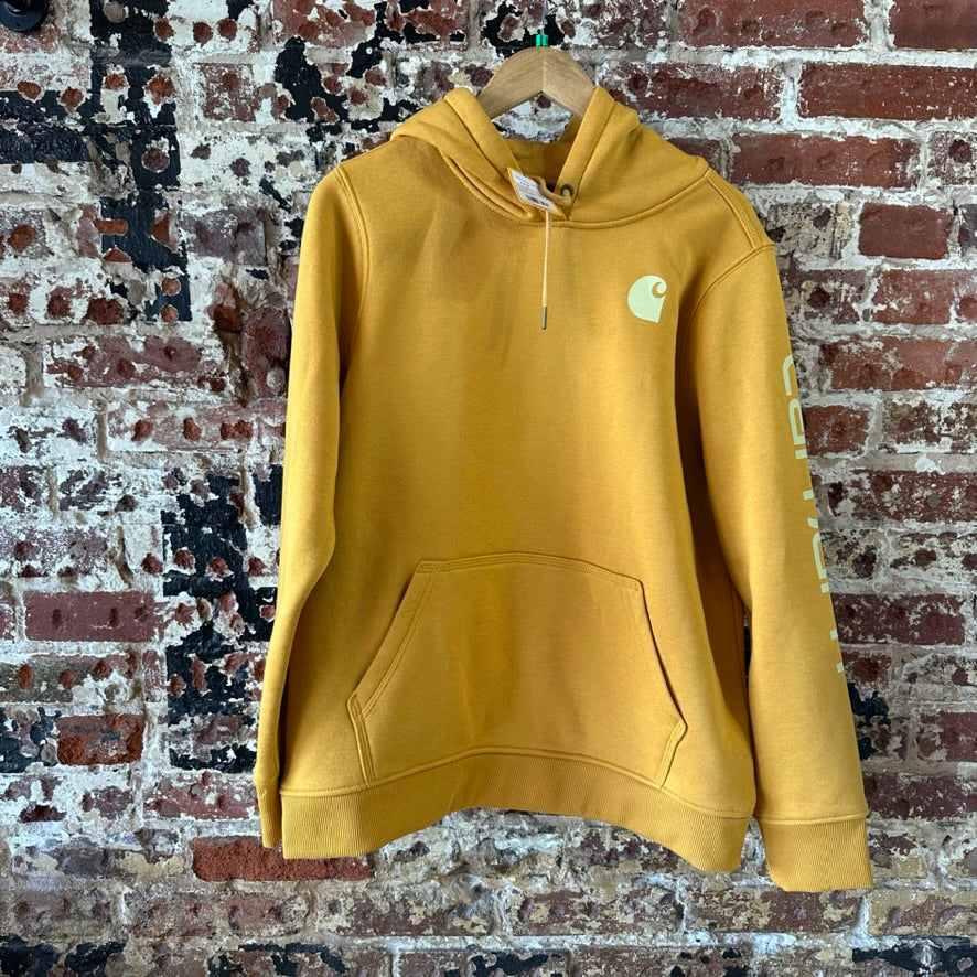 Carhartt Womens XL Yellow Hoodie NEW