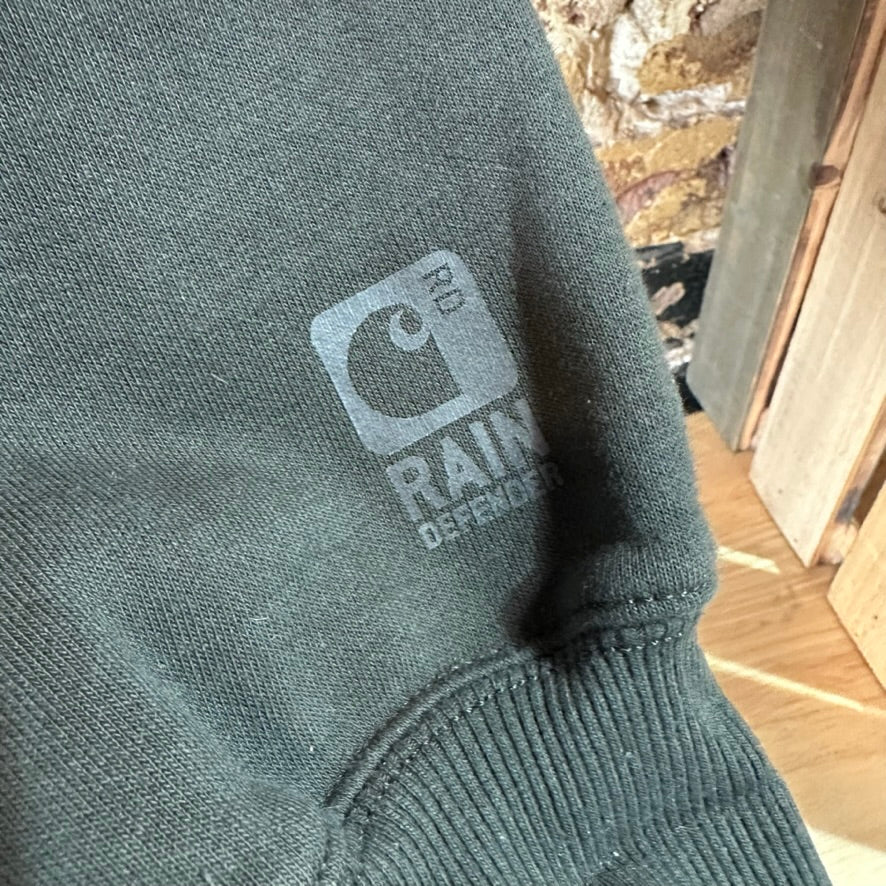 Carhartt Green Hoodie Sweatshirt Mens XL